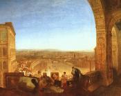 Rome from the Vatican - 约瑟夫·玛罗德·威廉·透纳